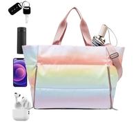 Gym Bag - Wet Dry Separation Sports Duffle, Portable Travel Workout Carry Bag | Waterproof Compartment Fitness Tote, Large Capacity Storage Handbag Women Yoga Training Outdoor Exercise Use