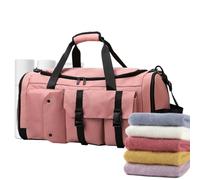 Gym Bag Women, Large Waterproof Duffel, Travel Backpack Style, 22.05x11.42x10.63 Inches, Dry and Wet Separation Design, Luggage Organizer for Jump Ropes, Bands, Sneakers, Towels