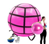 Gym Ball - Senderismo Pelota De Yoga | Balón De Parto Anti-Mantequilla, De Fitness Con Bomba, Pelota De Fitness Para El Cuerpo De Fitness Engrosado, Equipo De Fitness Para El Equilibrio De