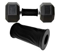 Gym Bar Grips - Lifting Hand Protectors for Barbells Dumbbells | Heavy Duty Silicone with Non Slip , Comfortable Support for Pull Ups, Deadlifts, Rows, Strength and Resistance Training 3.94 in