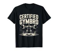 Gym Bro, Bodybuilding Weightlifting Certified Gymbro Workout Camiseta