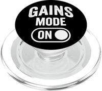 Gym Bro GANA Modo en Entrenamiento Divertido PopSockets PopGrip para MagSafe