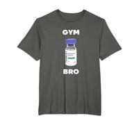 GYM BRO TREN TESTOSTERONA NATURAL BRO GYM Rata Camiseta