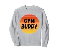Gym Buddy Fitness Workout Friend Levantador de Pesas Culturismo Sudadera