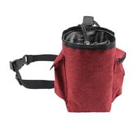 Gym Chalk Organizer - Climbing Storage Bag with Zippered Pocket, Adjustable Waist Strap, Compact Chalk Holder, Sturdy Portable Pack | Practical Weightlifting Rock Climbing Gym Training Use