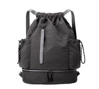 Gym Drawstring Bag - Large Capacity Travel Backpack, Waterproof Sports Sackpack, Shoulder Bag For Basketball Football Hiking Camping | Travel Fitness For Gym Outdoor Activities | Durable Draws