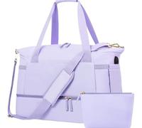 Gym Duffel Bag - Large Sport Gym Bag | Gym Yoga Bag | Large Travel Duffel Bag | Fitness Duffel Bag | Gym Duffel Bag | Lightweight Small Travel Duffle Bag For Sports, Men & Gym, violeta, Fare