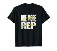 Gym Fitness Top: No Pain No Gain, One More Rep" Camiseta