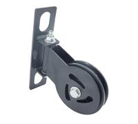 Gym Pulley, Rotation Fitness Pulley, Detachable Cable Machine Attachment, Size 20x17x5cm Heavy-Duty Silent for Home Strength Training, Replacement Workout Equipment