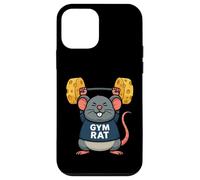 GYM Rat Ejercicio Entrenamiento Fitness Entrenador Regalo Hombres Mujeres Niños Carcasa para iPhone 12 mini