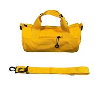 Gym Shoulder Bag, Barrel Workout Carrier, Gran capacidad de almacenamiento, ajustable cómoda, perfecta para hiking, clases de baile, entrenamiento de yoga, swimming, and School Use, amarillo, Se
