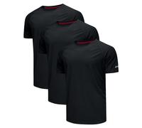 Gym T-Shirts For Men Sport Men Tshirt Sport Shirt Running Men Quick Dry Breathable Fitness Functional Activewear Quick Dry Training Shirt Men Running Shirt Short Sleeve Black-3XL