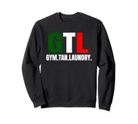 Gym Tan Laundry GTL New Jersey Garden NJ Shore Bandera Italiana Sudadera