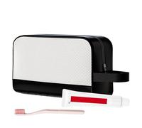 Gym Toiletry Bag For Women, Waterproof Beach Toiletry Bag, Storage Organizer with Zipper, Convenient Large Capacity Makeup Accessories For Travel, 10.24x4.13x6.3 Inches