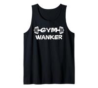 Gym Wanker Certified Personal Trainer Funny Fitness Workout Camiseta sin Mangas