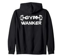 Gym Wanker Certified Personal Trainer Funny Fitness Workout Sudadera con Capucha
