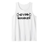 Gym Wanker Men Certified Personal Trainer Funny Gym Workout Camiseta sin Mangas