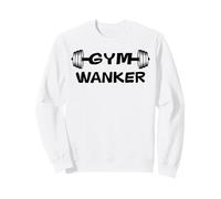 Gym Wanker Men Certified Personal Trainer Funny Gym Workout Sudadera