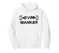 Gym Wanker Men Certified Personal Trainer Funny Gym Workout Sudadera con Capucha