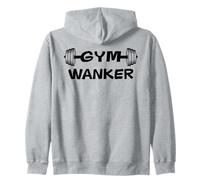 Gym Wanker Men Certified Personal Trainer Funny Gym Workout Sudadera con Capucha