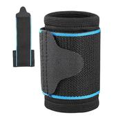 Gym Wrist Wraps, Compression Wrist Support Straps, 11.81x4.33 Inches Breathable Sweat Absorbing Brace with Adjustable Fit, Polyester Spandex Training Wrap, Sport Support Design, Fitness Workout Use