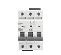 GYM9-125 DC MCB 750VDC Mini disyuntor carril Din 80A 100A 125A 6KA trifásico 1 Uds(80A)