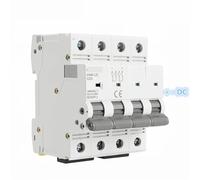 GYM9-125 DC MCB 80A 100A 125A 1000VDC Mini disyuntor Din Rail 6KA 1 Uds(80A)