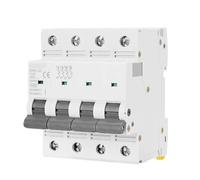GYM9-125 Disyuntor eléctrico de CA de 4 polos 80A 100A 125A 4P Ancho 71,2mm 400V 6KA 1 Uds(125A)
