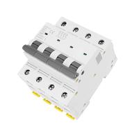 GYM9-125 MCB 4P 80A 100A 125A AC C curva disyuntor eléctrico ancho 71,2mm 400V 6KA 1 Uds(100A)