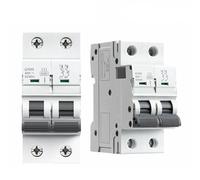 GYM9 2 polos MCB Din Rail Mini disyuntor 230V 6A-63A tipo CA China fábrica 1 Uds(25A)