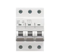 GYM9 3P MCB 6A-63A 6KA Mini Disyuntor disyuntor de carril Din 6A 10A 16A 20A 25A 32A 40A 50A 63A tipo CA MCB 400V 1 Uds(10A)