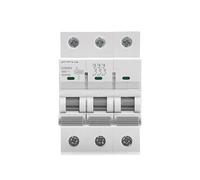 GYM9H 10KA 1P 2P 3P 4P 6A 10A 16A 20A 25A 32A 40A 50A 63A Disyuntor 230V 400V curva C(3 Pole C Curve,6A)