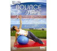 Gymball Bounce Into Shape 3 in 1 Workout - Fat Burning, Posture & Total Body Toning - Fit for Life Series [Reino Unido] [DVD]
