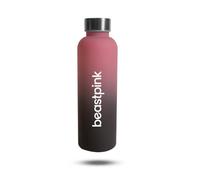 GymBeam Botella de Agua Thirst Trap con Degradado de 500 ml - Botella con Degradado de Color, Logotipo BeastPink, para Gimnasio, Escuela, Oficina y Actividades Deportivas.