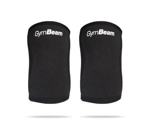 GymBeam Codera de Neopreno Gimnasio y epicondilitis. Estabilizador de Codo Flexible y cómodo. Ideal para Hombres y Mujeres., L, Negro