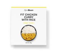 GymBeam FIT Comida preparada Pollo al curry con arroz, 420 g