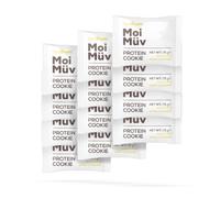 GymBeam MoiMüv Protein Cookie (Galleta proteica) de textura suave, limón y chocolate blanco, 12 x 75 g