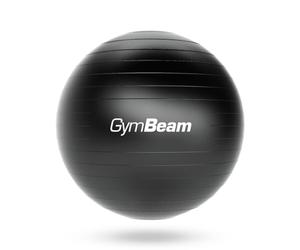 GymBeam Pelota de Fitness 85 cm y 200 kg de Capacidad, Ideal para Embarazadas y Pilates. Mejora la Estabilidad, el Equilibrio y la Postura. Ideal para Ejercicios de, Negro
