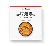 GymBeam Pollo con Arroz, Estilo Asiático con Leche de Coco, Verduras y Salsa de Soja, 420 g