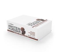 GymBeam Protein PureBar con suero - Trozo de Chocolate Doble (12 x 70 g)