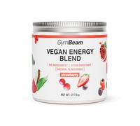 GymBeam Vegan Energy Blend - Mezcla de superalimentos con cafeína natural, mezcla de adaptógenos para atletas y estudiantes, mezcla de superalimentos con vitamina C y B3, polvo orgánico de remolacha y