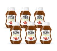 GymBeam ZERO SYRUP Manzana y Canela, sin azúcar ni grasa (350 ml, paquete de 6)