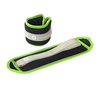 Gymenist Pesas impermeables para tobillo y muñeca con correa ajustable, ideal para natación y todas las actividades de deportes acuáticos (1 libra)