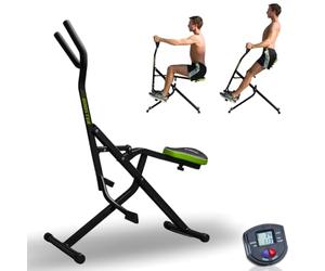 GYMFORM Máquina de musculación AB BOOSTER Plus, Equipo de entrenamiento completo, Fitness en casa, Ejercicio aeróbico Multifuncional y Tonificación (AB Booster más Computadora)