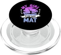 Gymnast My Girl Is On That Mat Gimnasia Papá Mamá PopSockets PopGrip para MagSafe