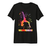 Gymnast on Balance Beam - Gimnasia artística para niñas y niños Camiseta Premium