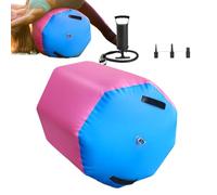 Gymnastics Barrel - Inflatable Air Cushion Training Barrel Rollers, Non-Slip Soft, Airs Barrels, Airs Roller Roller Rolling Mat, Barrels-Type Backward Bending Training, Backflip Air Cushion Track