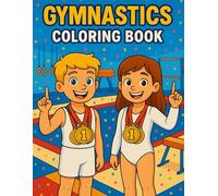 Gymnastics: Coloring Book