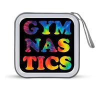 Gymnastics - Divertida funda organizadora para CD con capacidad para 40 DVD, para coche, hogar, viajes