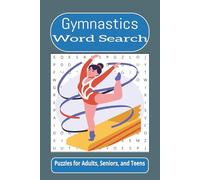 Gymnastics Word Search: Word searches with easy to read print about gymnastics, sports, athletes, and more